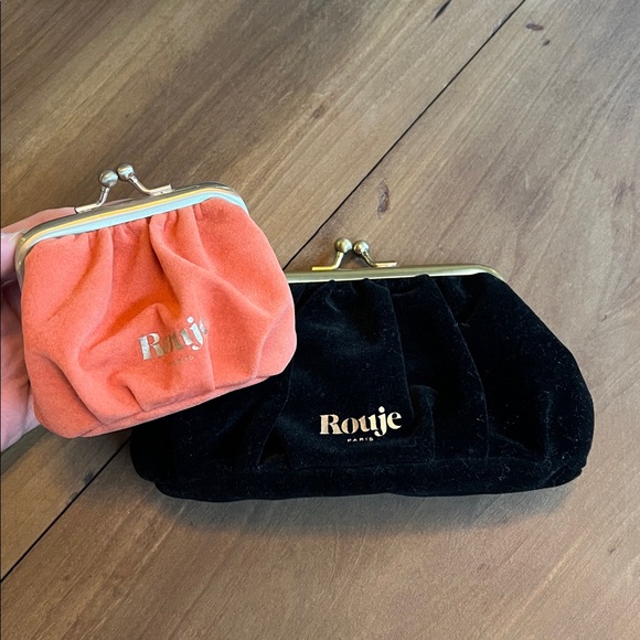 Two Rouje velvet coin purses - Picture 4 of 5